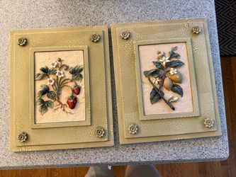 Vintage style wall art