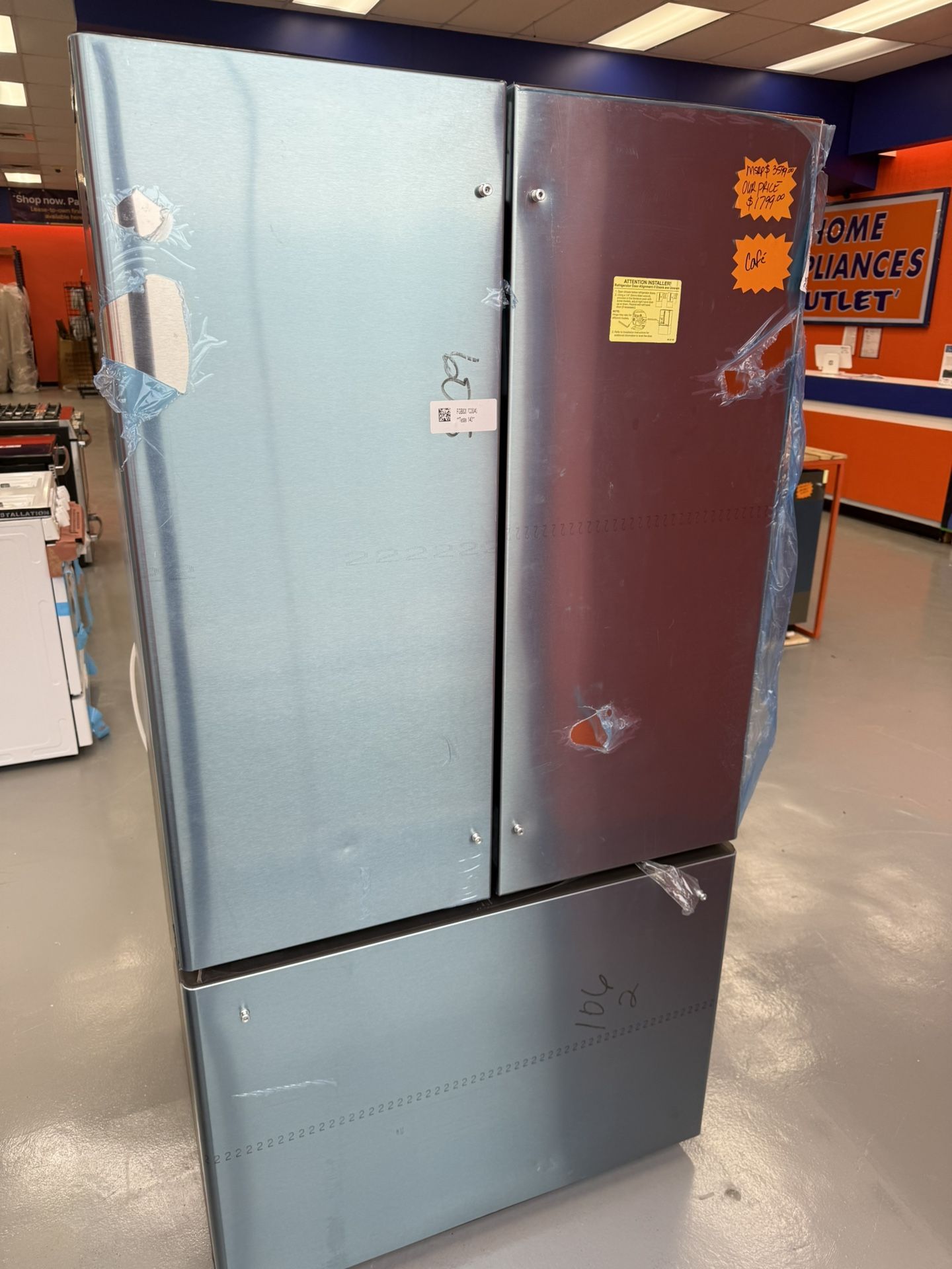 GE CAFE FRENCH DOOR FRIDGE