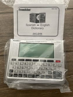 Franklin Electronic Speaking Translator Spanish-English