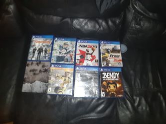 Game Lot Of Ps4 Games 