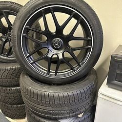 Mercedes Wheels AMG Rims CLK CLA CLS C250 C300 E300 E350 SI Rims GLA Rims C Class E Class S Class Wheels 