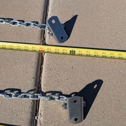 Heavy Duty Porch Swing Chain Hangers – Set of 3, New