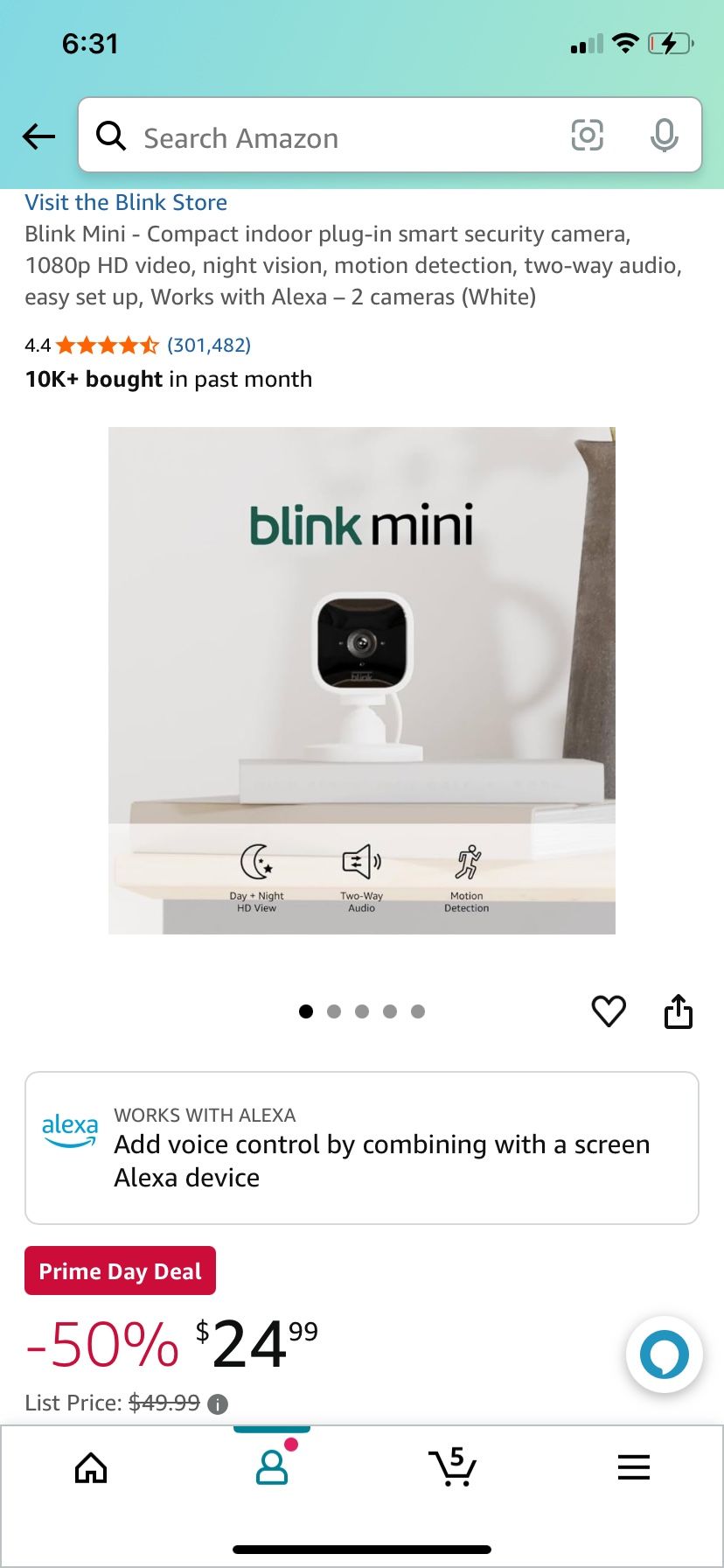Blink Mini Camera X2