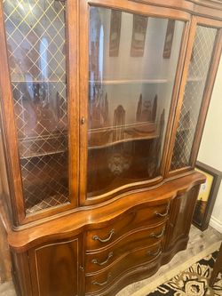 Moving Sale! Solid Wood China Cabinet / Hutch / Buffet