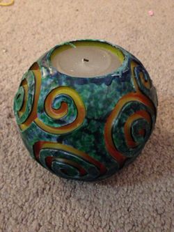 Handmade candle