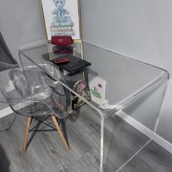 Acrylic Desk For Sale 