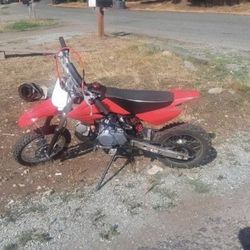 125CC Manual Clutch Mid Size Dirt Bike