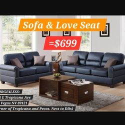 Sofa And Love Seat 