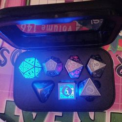 Light Up Dnd Dice Set