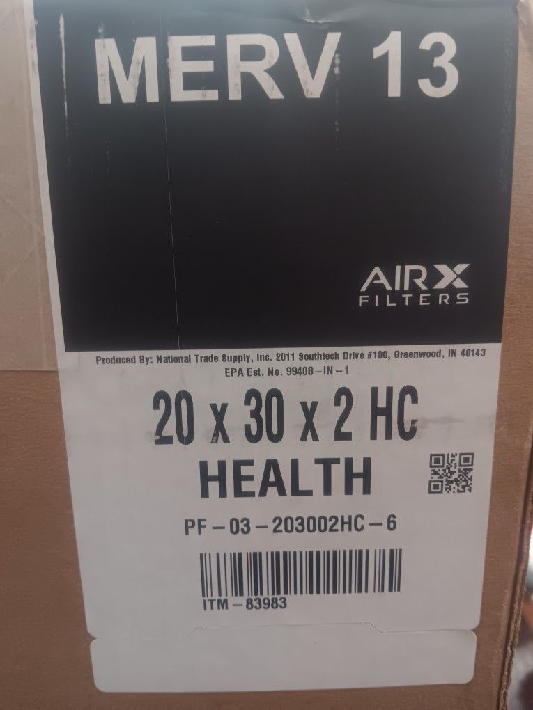 Air Filters, A/C OR Furnace