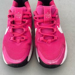 Pink. Nikes Girl