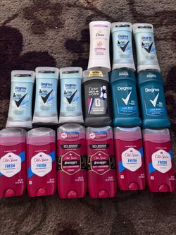 Deodorant Bundle – Old Spice, Degree, Dove(5$$ EACH