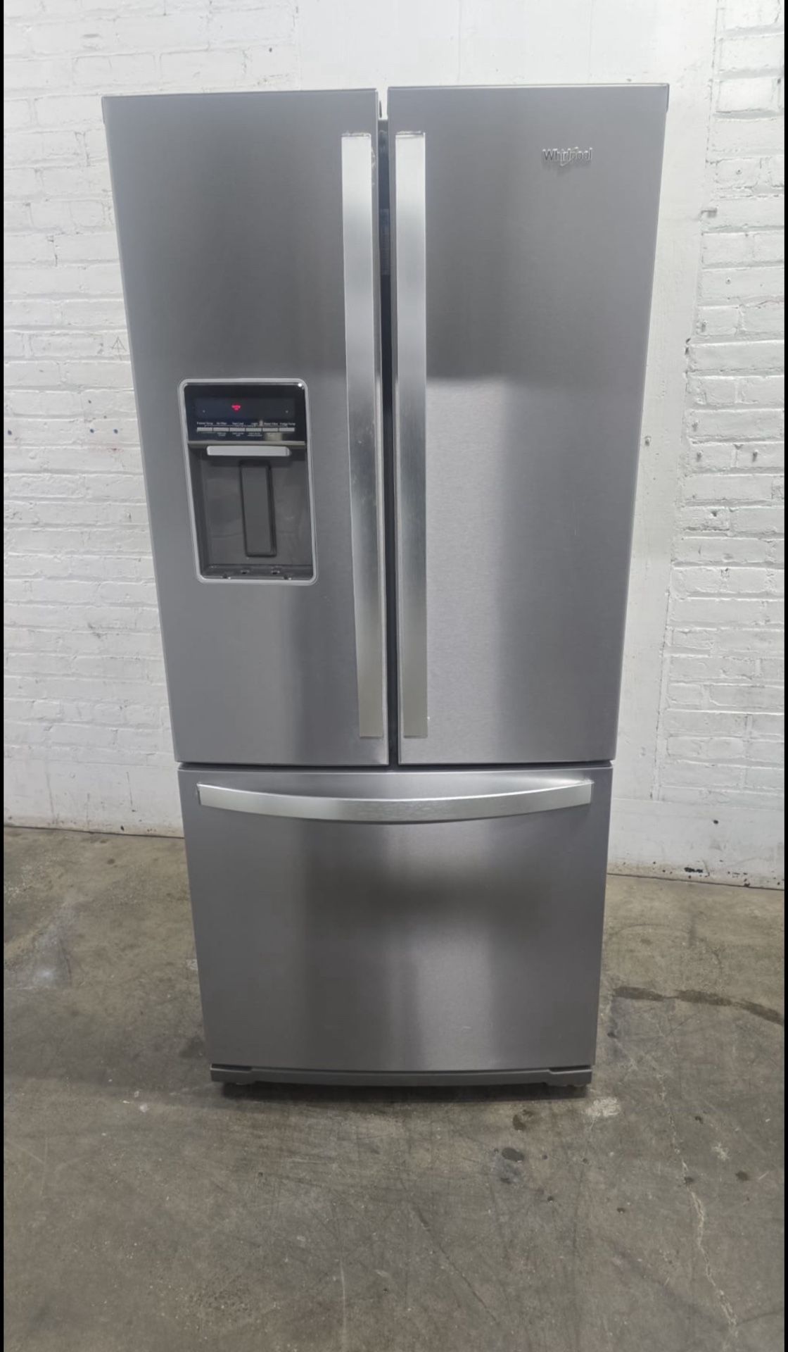 Whirlpool French Door Refrigerator 30w 31d 67h