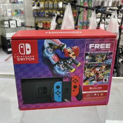 Nintendo Switch Mario Kart Deluxe Bundle! Finance For $50 Down Payment!!