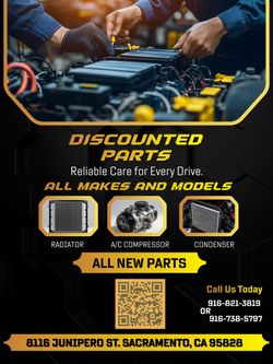 New AC Compressor, Condenser, Radiator- Toyota, Nissan, Honda, Kia