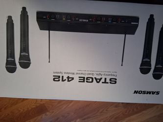 Samson wireless mic system