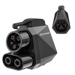 Tesla Supercharger NACS to CCS Adapter for Ford F150 Lightning Mach-E Maverick, BMW iX, Nissan Ariya, Cadillac Lyriq, Rivian GM Blazer EV 500A 1000V