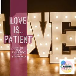 Valentines LOVE DECOR