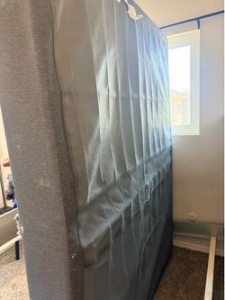 Queen metal mattress spring box