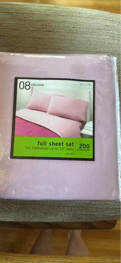 Pink Full size Sheets New
