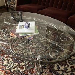 Coffee Table And Wine Rack