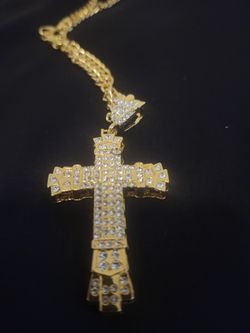 Gold Chain (Cross)