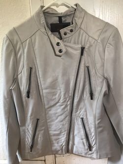 Large women’s leather jacket