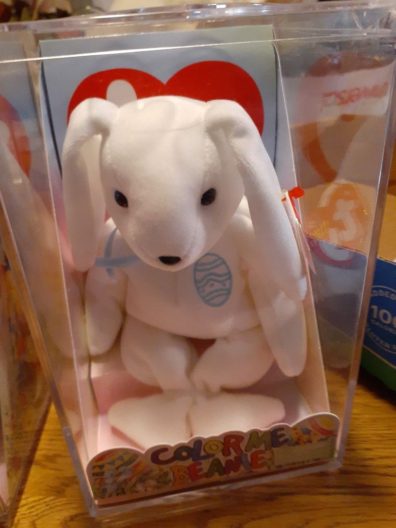 Color me beanie baby