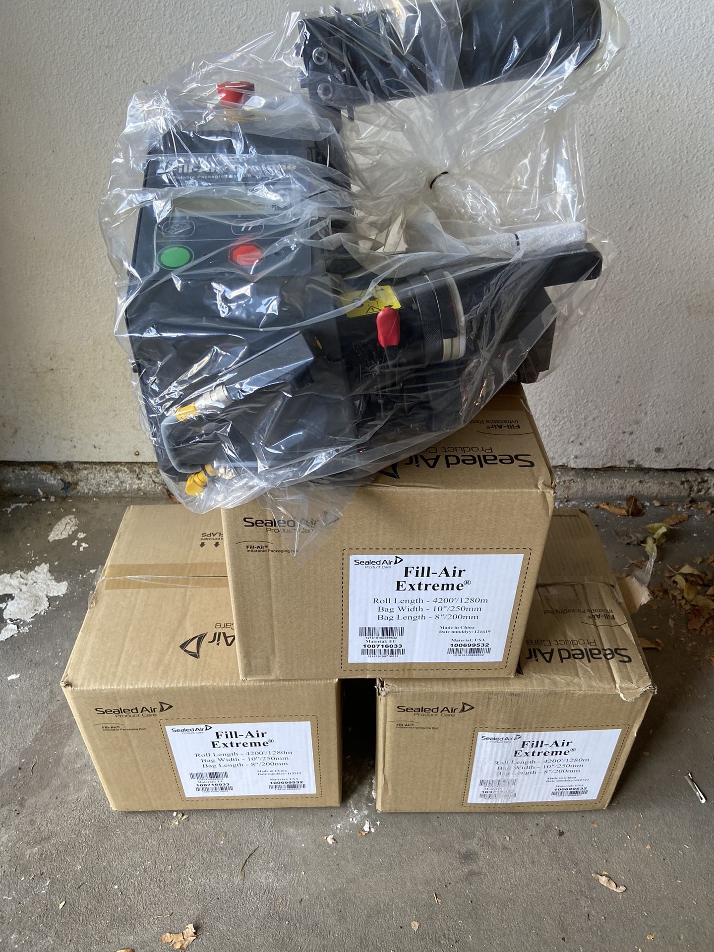 Sealed air Fill Air Cyclone Machine