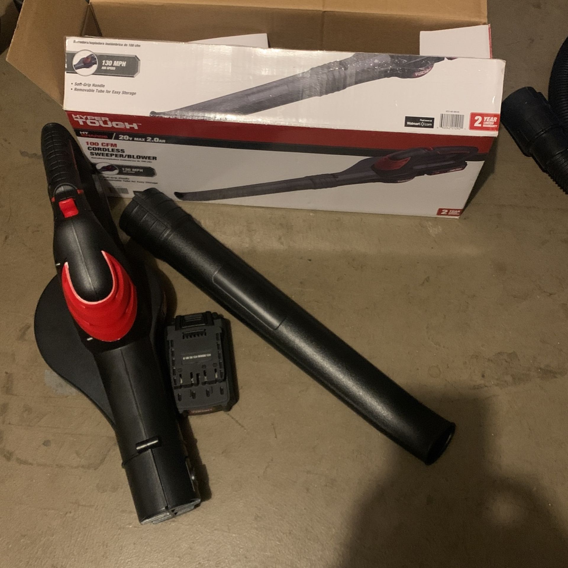 Cordless Sweeper Blower without charger