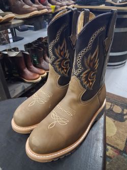 Botas De Piel De México Cómodas Para Trabajar No 11.5. 12