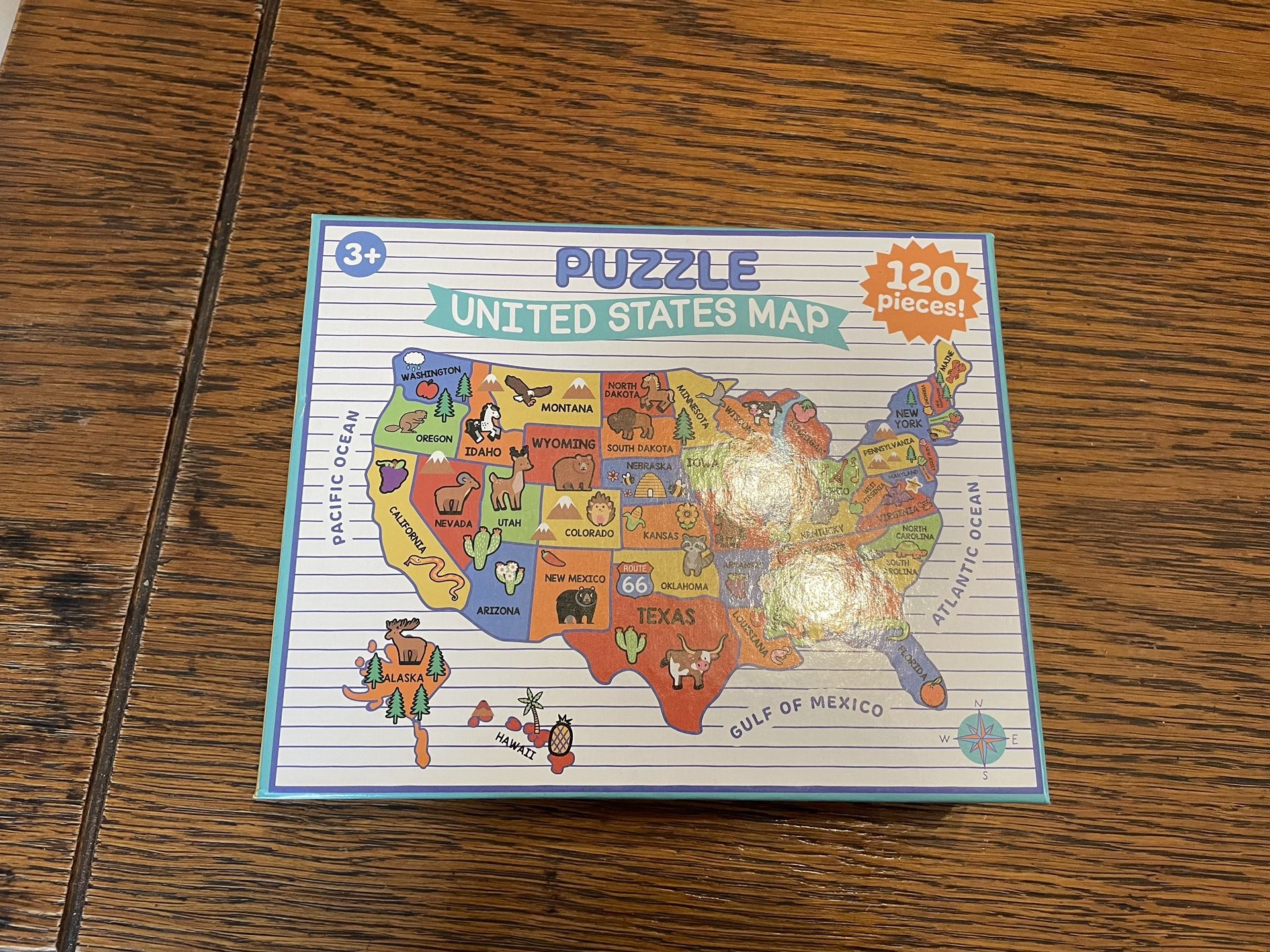 United States Map Puzzle
