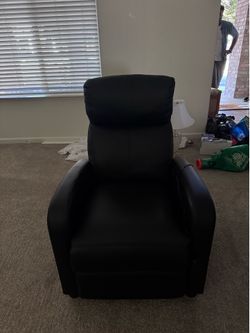 Black Massage Chair
