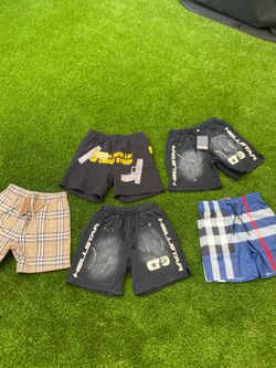 Aloc shorts , hellstar shorts , burberry shorts ,