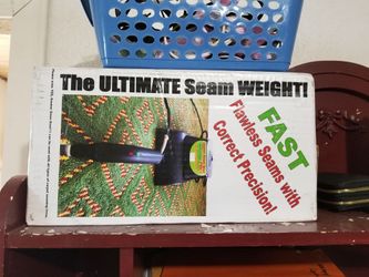 Seam carpet dry.. and weight.. new.