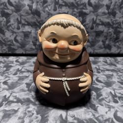 Goebel Friar Tuck Monk Vintage Cookie Jar W Germany 9” 1956 K29  This vintage Goebel Friar Tuck Monk cookie jar from West Germany in 1956 is a charmin