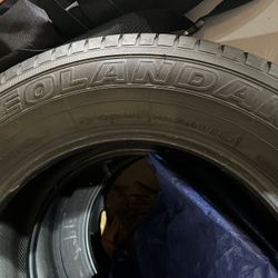 3 Yokohama Tires Less Than 5k Miles Used For $50