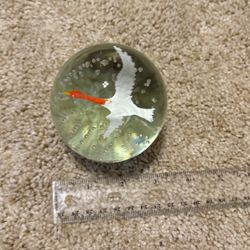 Flying Goose paperweight 