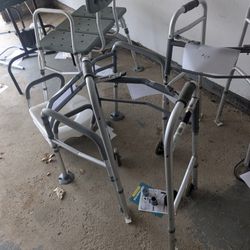 Walker And Shower Chair & Misc