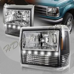 1989 To 1991 Ford Ranger Headlight Assembly 