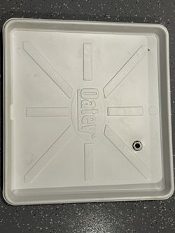 New- Oatey-Washing-Machine-Drain-Pan-White- $15