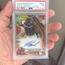 2024 Bowman’s Best Jordan Lawlar 