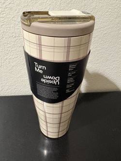 NEW Limited Edition BruMate x Jenn Todryk Era Flip Oxford Plaid 40oz Tumbler