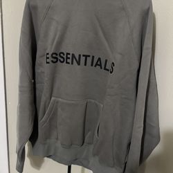 Grey Essential hoodie