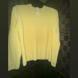 Brand New Size (Medium) Yellow Gap Sweater 