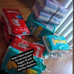 New Born Diapers For Sale!