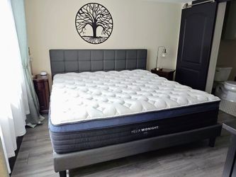 Helix Midnight Luxe Hybrid King Size Mattress