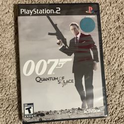 007 Quantum of solace PS2 new in plastic