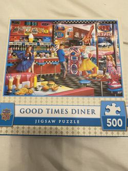 500 Piece Good Times Diner Puzzle