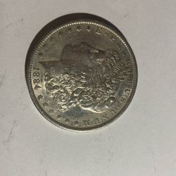 1884 Morgan Silver Coin Dollar New Orleans